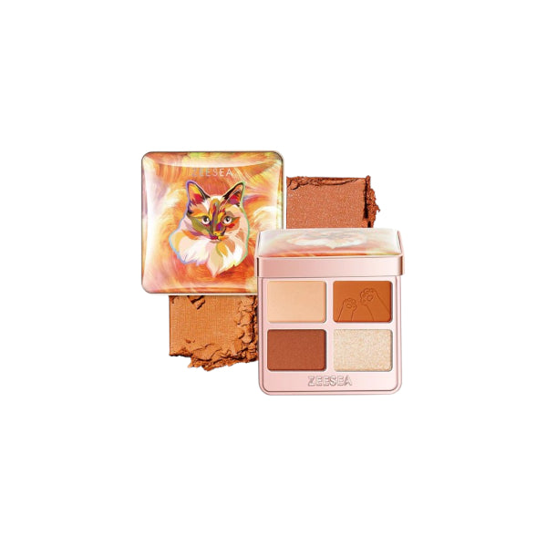 Wholesale Zeesea - Colorful Animal Four-Color Eyeshadow - 3.5g - X05 Sunset | Carsha