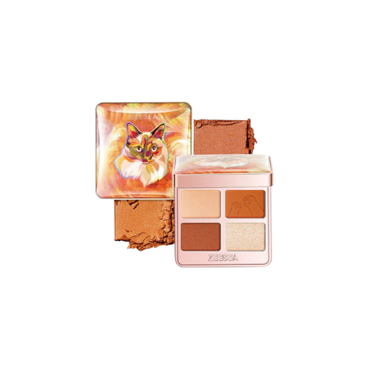 Wholesale Zeesea - Colorful Animal Four-Color Eyeshadow - 3.5g - X05 Sunset | Carsha