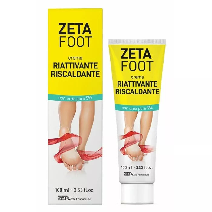 Zetafoot crema riattiva riscaldante 100 ml